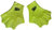 搏路硅胶游泳手套手蹼潜水装备鸭掌蹼划水掌男女成人儿童浮潜用品(成人黄色)第4张高清大图