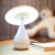 蘑菇空气净化器台灯 让居家远离PM2.5 LED夜灯(白色)第2张高清大图