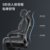 云艳YY-LCL855 人体工学电脑椅子 办公椅转椅座椅老板椅电竞网布躺椅 大角度午休椅 午休椅（黑色+网棉+带脚踏）(默认 默认)第5张高清大图