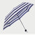 简约小清新海军风条纹创意三折叠伞晴雨伞太阳伞礼品伞(米色)第4张高清大图