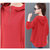 2021新款卫衣秋新款韩版新疆棉女装卫衣女士上衣小清新宽松蝙蝠袖(红色 S)第2张高清大图