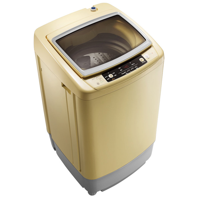 美的mideamb30m19aw3公斤儿童小型迷你洗衣机嫩黄色