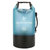大容量pvc拼接防水桶包户外防水袋游泳溯溪漂流包潜水包装备用品(水蓝色20L(双肩）)第5张高清大图