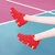 新款夏季运动鞋女网面休闲鞋软底跑步鞋鞋子女鞋子1942-6(红色 38)第5张高清大图