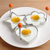 乾越 创意煎鸡蛋模具 不锈钢煎蛋器 磨具模型煎蛋圈 煎蛋模具(心形+梅花形+星形)第3张高清大图
