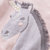 davebella戴维贝拉2018秋装女童卡通针织衫 宝宝套头毛衣DB8498(4Y 灰粉)第3张高清大图