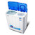 万爱XPB80-108S双桶洗衣机 8kg半自动洗衣机 小型迷你双缸洗衣机 家用脱水机(白色)第2张高清大图