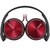 索尼（SONY） MDR-ZX310耳机头戴式重低音可折叠耳机(红色)第2张高清大图