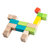 MiDeer弥鹿50粒大块积木玩具木制堆搭玩具儿童宝宝0-1-2周岁(50粒木质积木)第3张高清大图