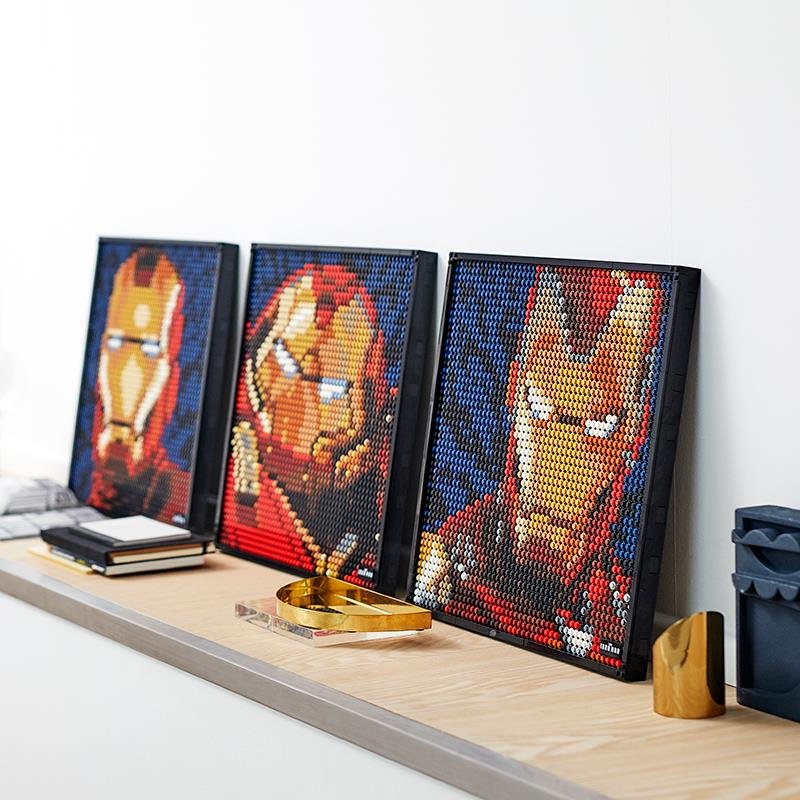 lego乐高乐高艺术生活系列31199 钢铁侠拼搭玩具(乐高艺术生活系列