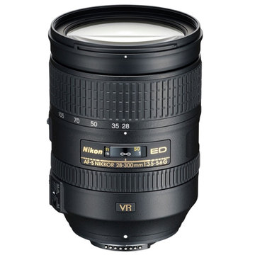 尼康（Nikon） AF-S 28-300mm f/3.5-5.6G ED VR 防抖镜头