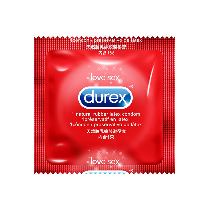 杜蕾斯durex大胆爱吧装love3只男用避孕套舒适润滑套计生用品3只装只