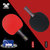 克洛斯威初学者练习运动三星乒乓球拍/P301 305 306 1100(黑红色/1100 直拍 横拍)第2张高清大图