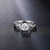 鸣钻国际柔美 30分钻戒女 结婚求婚钻石戒指 白金钻石戒指女第3张高清大图