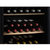 VINTEC V40SG2EBK嵌入式酒柜（丹麦设计，中国制造，超高性价比，可开具17%增值税专用发票）第4张高清大图
