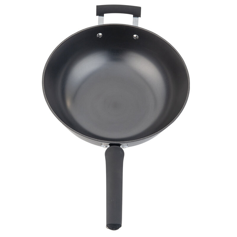 德国欧乐菲铸铁锅炖炒锅炒菜锅加厚加深章铁匠系列 32cm(默认 默认)