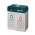 南方旗下 和畅GPX-98户外垃圾桶分类环保垃圾桶室外垃圾箱小区垃圾筒公用可回收果皮桶(烤漆)第3张高清大图