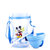 迪士尼防漏吸管杯背带男女儿童水壶学生饮水杯 包邮(5687黄色维尼)第4张高清大图