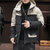 BEBEERU羽绒棉男士外套冬季2020新款韩版帅气轻薄短款保暖工装冬装潮牌  SB016(SB016-黑色 L)第2张高清大图