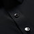 POLO衫男士短袖T恤夏季高端商务休闲短袖衫中老年轻薄透气上衣(黑色 52)第4张高清大图