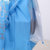 学生儿童雨衣 带书包位托马斯男女宝宝防水加厚雨披小孩卡通图案雨披充气帽檐(蓝色)(M(身高110cm-120cm))第5张高清大图