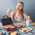 德国蓝宝（Blaupunkt）轻食烹饪机 家用多功能三明治机早餐机 简餐机 双面加热电饼铛BP-S1/BP-S2(Plus白 轻食机)第5张高清大图
