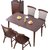 豫见美农 北欧实木餐桌椅组合简约现代小户型家用长方形饭桌可伸缩折叠桌子第5张高清大图