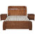木巴实木床中式双人简约现代小户型1.5米经济型主卧床婚床(床C435 默认)第5张高清大图
