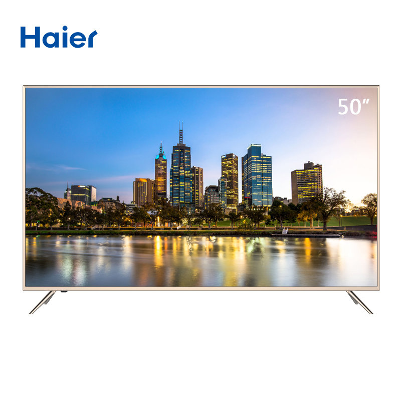 海尔50英寸4k超高清液晶电视 智能语音网络 大屏幕led家用彩电 haier