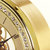 汉时欧式简约轻奢金属装饰座钟客厅创意时尚静音石英时钟HD1005(A款（金属盘透视机芯）)第7张高清大图