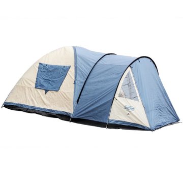 高门湖畔6系列11790A六人双层休闲帐篷（灰色/蓝色）