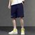 YS 安德玛速干短裤男2022夏季跑步运动裤梭织宽松五分裤22500214(22500214-408 M)第3张高清大图