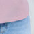 恒源祥2019夏季新款女短袖T恤圆领纯色半袖时尚修身女士上衣体恤B(4号兰色 155)第5张高清大图