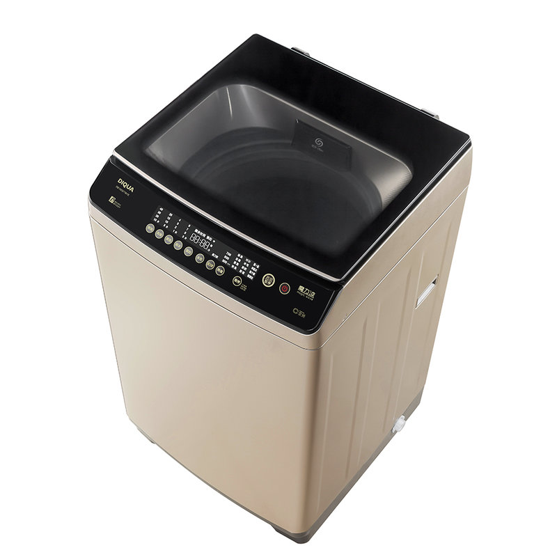 帝度diquadb100377bye10kg大容量轮洗衣机dd变频全玻璃面板一级能效