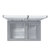 美的（Midea）BCD-182DKMA卧式冷柜 双温冷冻冷藏 家用商用冰柜 顶开门第3张高清大图