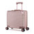 丹爵(DANJUE)18英寸铝框拉杆箱 男女通用行李箱登机箱 横条纹万向轮旅行箱 D35(玫瑰金 18英寸)第2张高清大图
