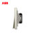 ABB开关插座面板轩致无框香槟银色系列USB+五孔一开单控双控错位二三插三孔16A电视电话电脑六类网插86型家用面板(三开双控AF121-CS)第4张高清大图