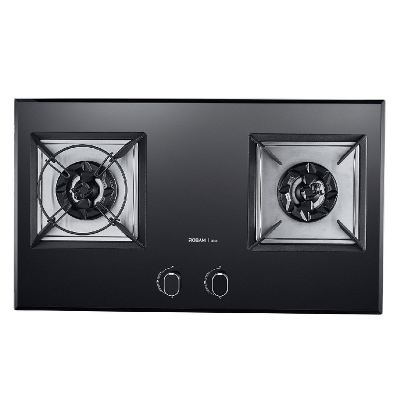 老板 (robam) cxw-200-5700 jzt-9b32 烟灶套装 侧吸 大吸力 钢化玻璃