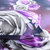闺之恋家纺 活性3D油画立体大版印花四件套(紫色魅影)第5张高清大图