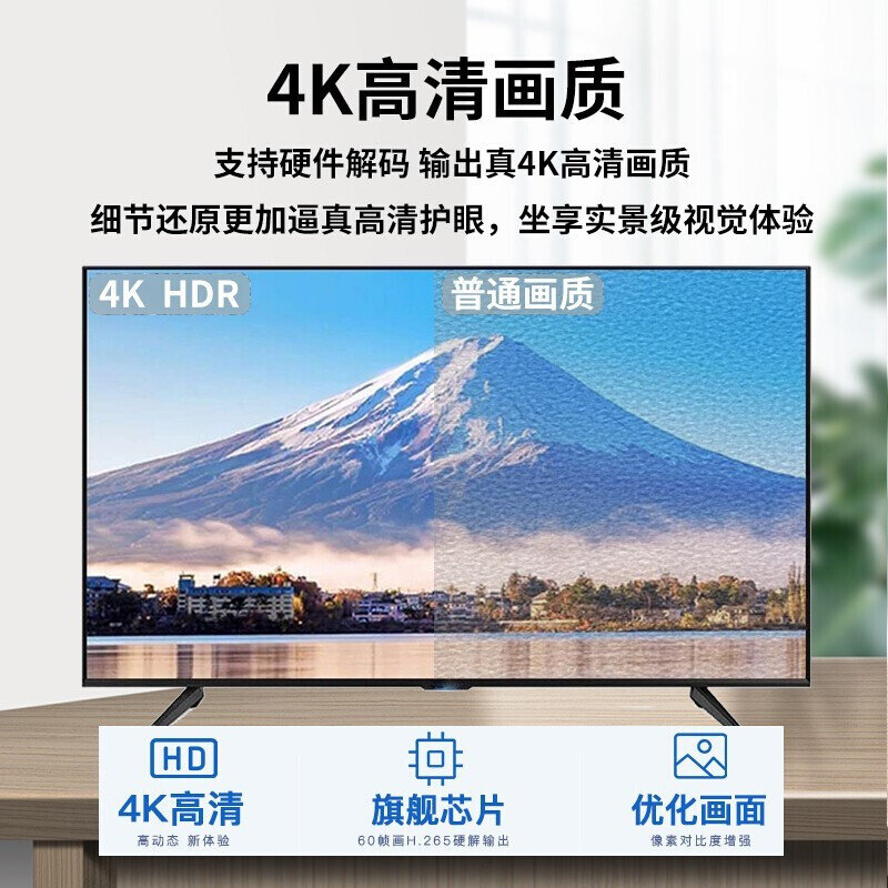 全网通用华为海思芯片电视盒子网络机顶盒4k高清无线可投屏5g直播wifi