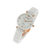 阿玛 尼Armani陶瓷手表女欧美简约时尚贝母面超薄贝母盘石英腕表AR1486(白色 AR1486)第3张高清大图