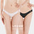 LPCSS品牌低腰内裤女莫代尔窄边超性感女士夏季薄款白色三角裤LPC(本命红+极地白+星灰蓝 XL)第6张高清大图