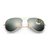雷朋（ray-ban)金色镜架墨绿色镜片太阳眼镜 RB3025 L0205 58(墨绿片)第2张高清大图