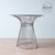 北欧餐桌圆形玻璃金属餐桌椅组合现代简约实木餐厅家用创意多功能(银色)第2张高清大图