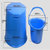加厚移动马桶坐便器老人马桶孕妇便桶全新塑料儿童马桶(蓝色)第2张高清大图