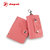 达派男女通用韩版防磁软皮卡包以及钥匙包 糖果色套装DPKB(粉色)第2张高清大图