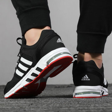 Adidas阿迪达斯女鞋2020春季季新款运动鞋轻便耐磨跑步鞋EF1391(EF1391黑色 40)