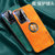 VIVOX50新款手机壳步步高x50pro金属护眼皮纹壳X50PRO+防摔磁吸指环保护套(青山绿 X50PRO)第5张高清大图