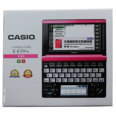 卡西欧（CASIO）E-E99PK英汉电子辞典（蜜桃粉）