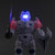 锋源 27166儿童男孩电动机器人玩具灯光音效会走路跳舞机器人模型(机械战甲 红白色)第4张高清大图
